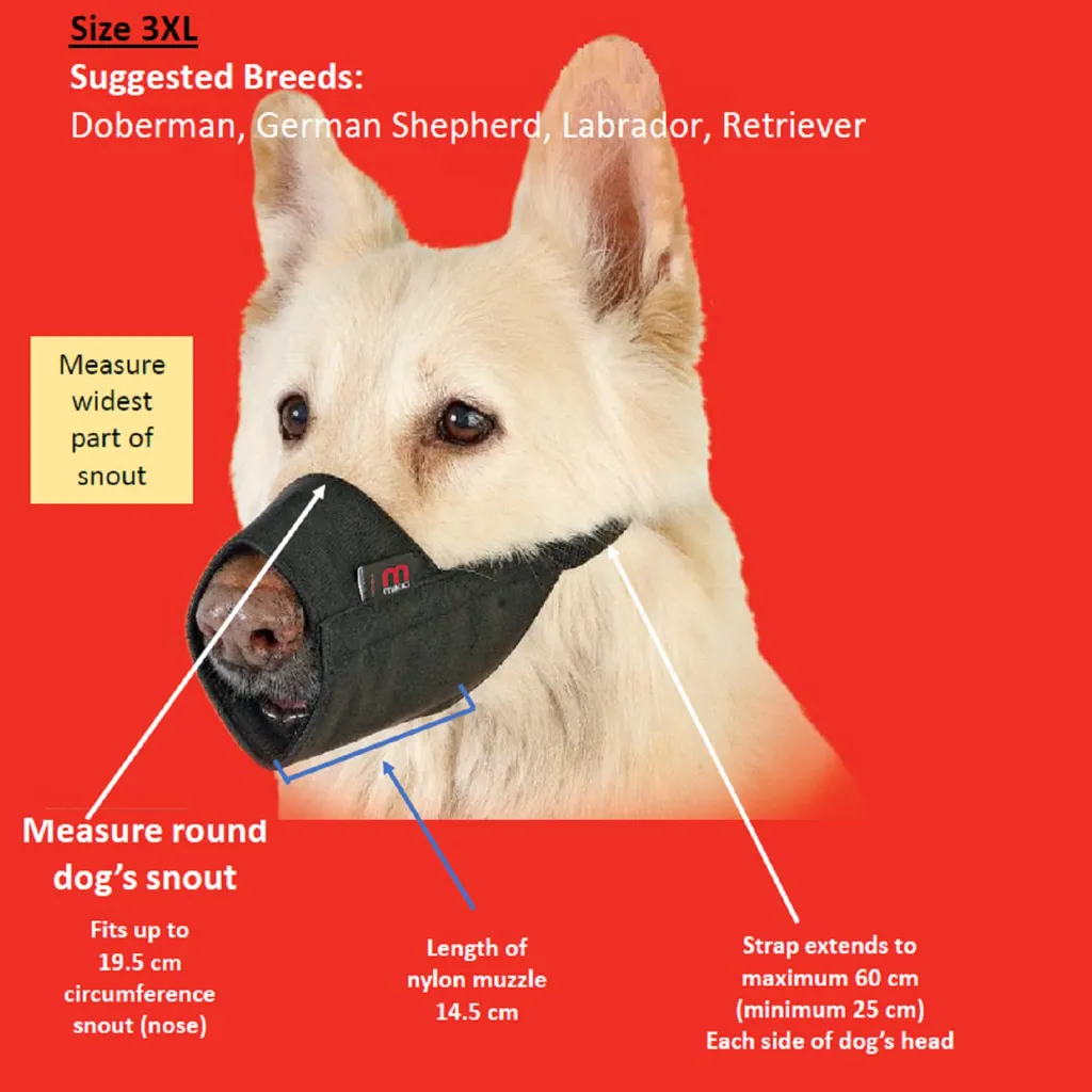 Dog Muzzle – 3XL.webp