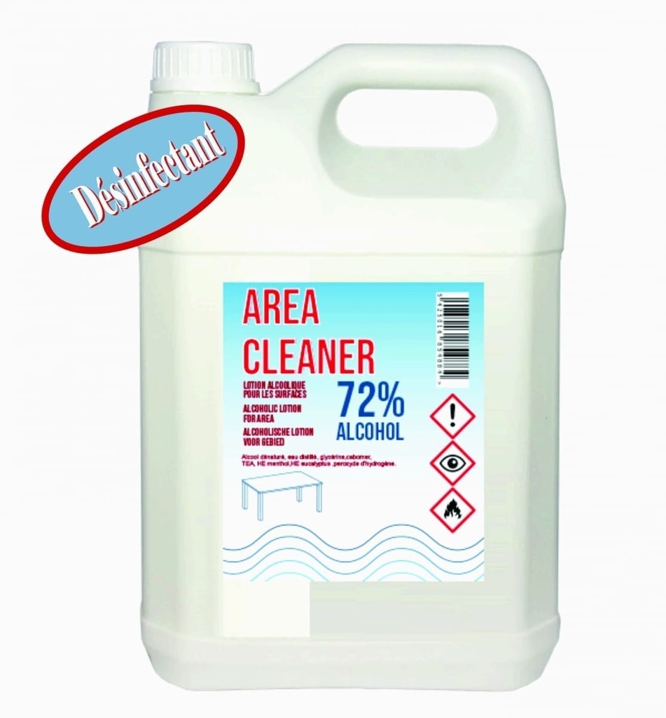 [1350010B] BIOCLEAN Oppervlakte Cleaner Ontsmettingsspray 5L