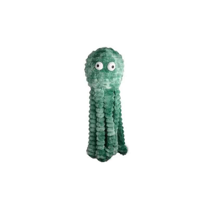 [1120049GR] Bobble Big Daddy octopus Pet Toy Green