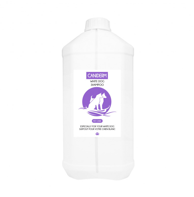 [1040031] CANIDERM - WHITE DOG SHAMPOO 5 L