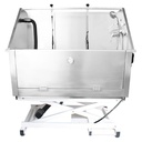 DG Electrisch Inox bad met klep