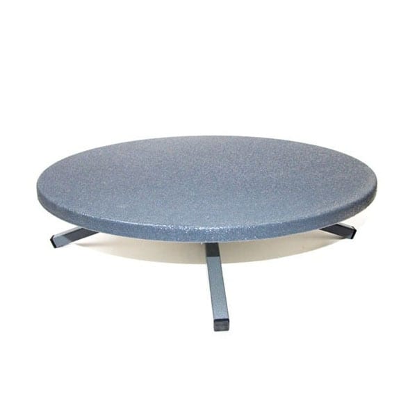 [1300161] Draaibaar trimtafeltje Ravenstein grijs giethars