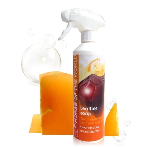 [PA02200] Horse of the world - Leather Soap - Glycerine  500 ml.