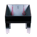 Inox Bad Orka 120 x 60 incl. Rooster