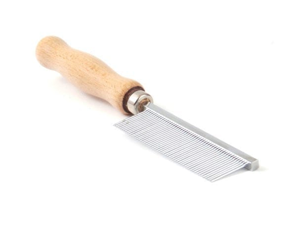 [1600320] Kam fijn houten handvat Special