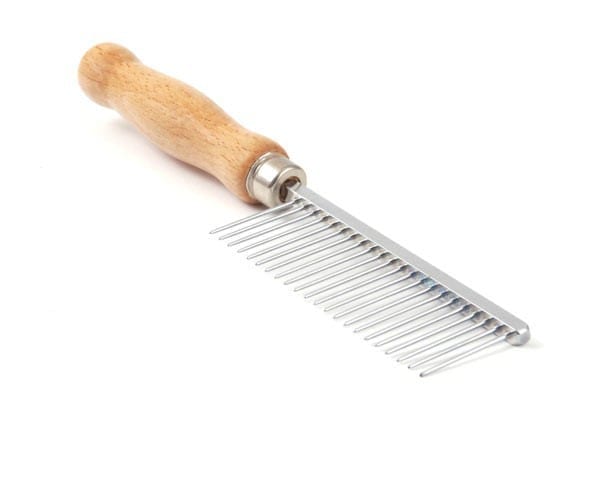 [1600430] Kam grof Houten Handv. long pins - Made in England