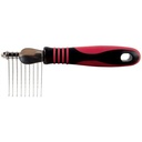 Klittenkam recht 9 mesjes 8 cm.