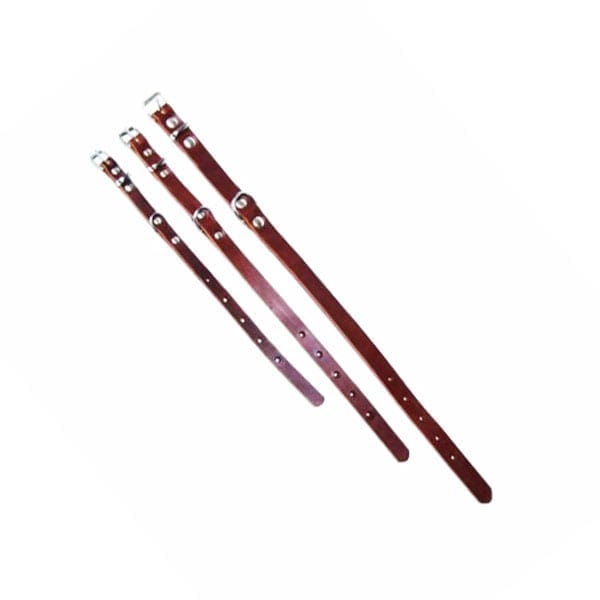 [1270203] Lederen Halsband (24-34 cm)