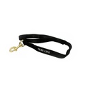 Leiband tubeline koperen gesp 130 cm.