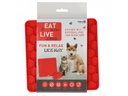 Lick Mat Rood Fun & Relax