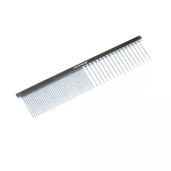 [1600106B] Metalen kam 15 cm. medium/large Antistatisch