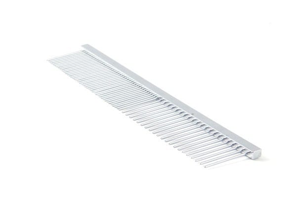 [1600100] Metalen kam 18cm. medium/large -Teeth 2,6 mm.