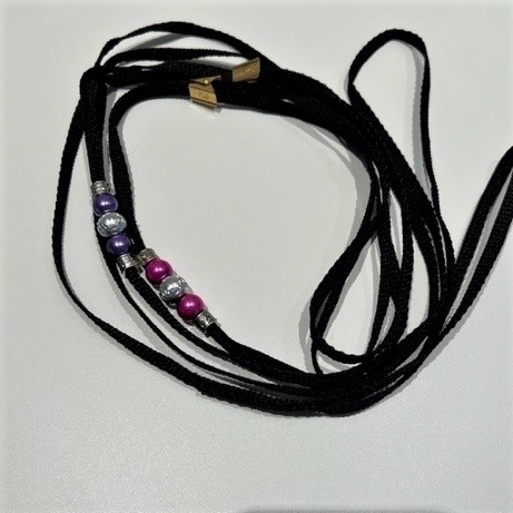 [1270183] Nylon showlijn DELUXE 6 mm Black
