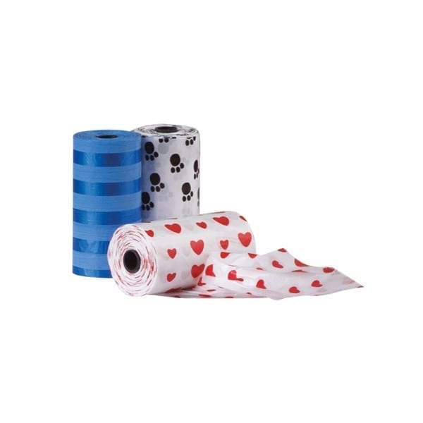 Poepzakjes 3 x 20 gekleurd