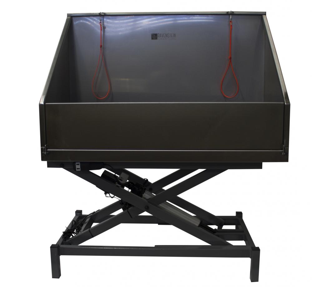 [1300362Z] Ravenstein Scissor Zwart Bad Hoog + rooster