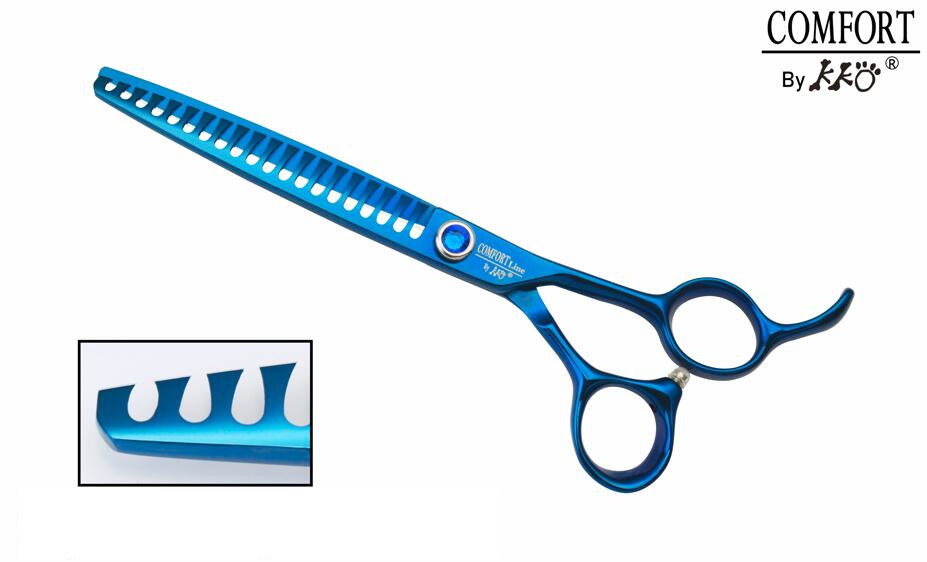 [1530532BL] SHARK Profi Chunker Ergo - 7" - 20T Blue