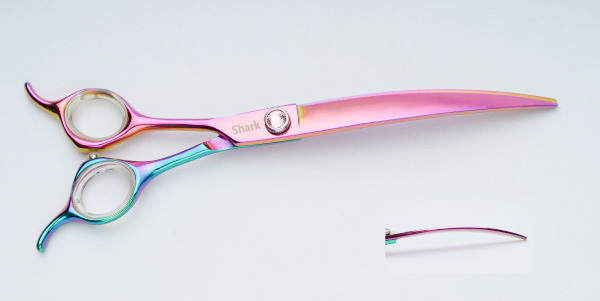 [1530587PK] SHARK Profi Pink-Purple -19 cm Gebogen LEFTY