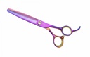 SHARK Profi Pink-Purple 6,5"  -16,5 cm Dubbel Effileer 36T