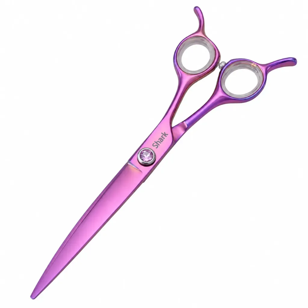 [1530514PK] SHARK Profi Pink-Purple 7,5"  -19 cm Gebogen