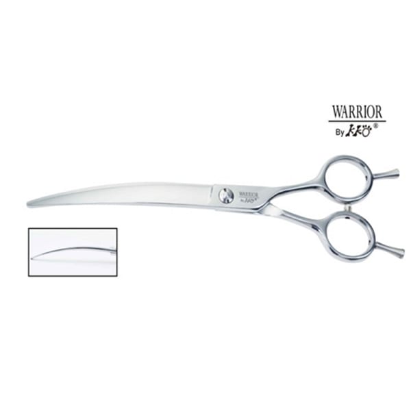 SHARK WARRIOR Profi 7,5" Gebogen Schaar 18 cm.