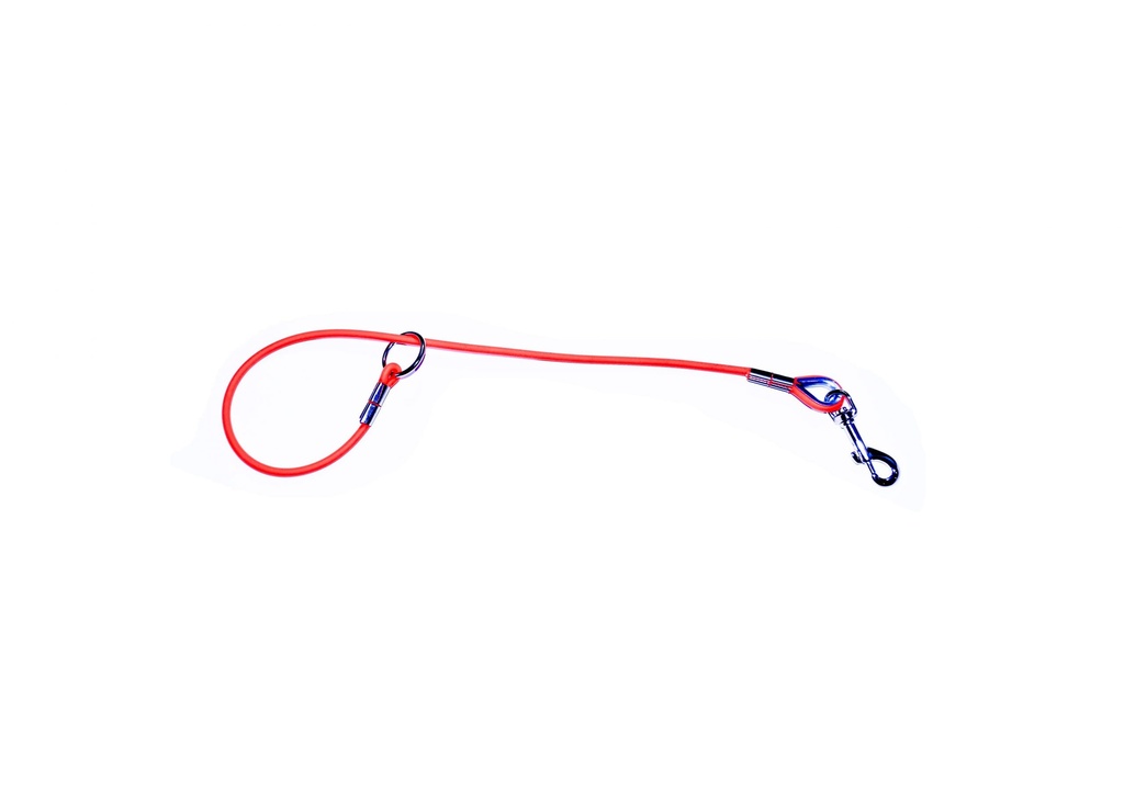 [1300308] Sliplus 75 cm. Biothane Oranje  Antibacterieel