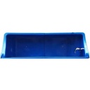 Spatwand + kraan voor kunststof bad Doggy Groom Blauw