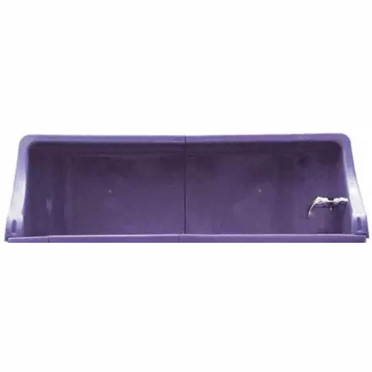 [1300378P] Spatwand + kraan voor kunststof bad Doggy Groom Paars