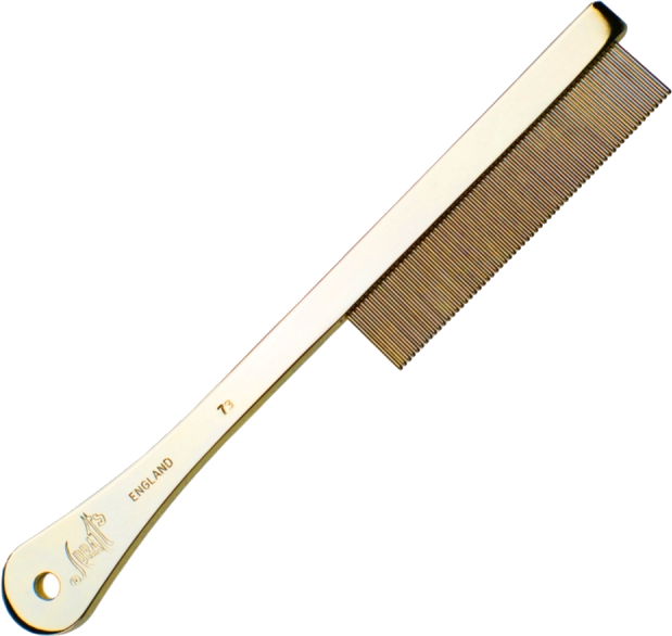 [1600001G] Spratt 73 Gold plated fijn/lang handvat