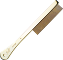 Spratt 73 Gold plated fijn/lang handvat