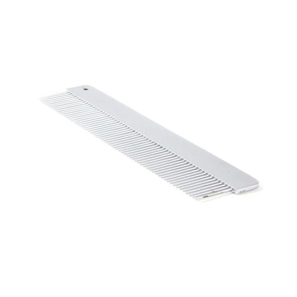 [1600054] Spratt met.kam 18cm. brede grip grof
