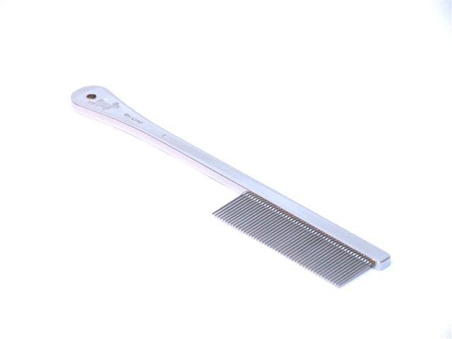 [1600001] Spratt Prof.metalen kam Extra fijn/lang handvat