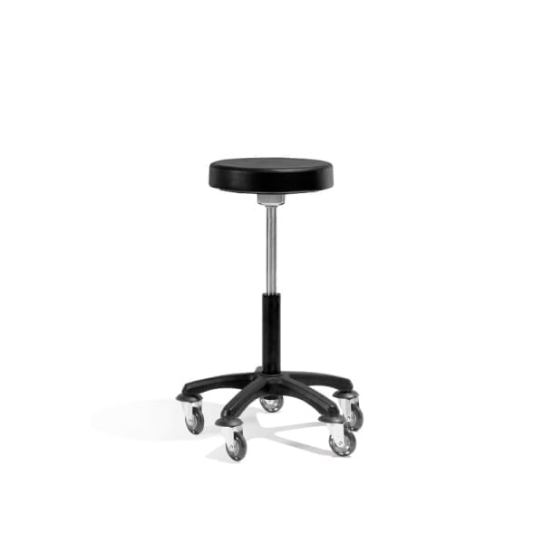 [1310500R1] Tabouret Rollercoaster ronde zit 32cm.