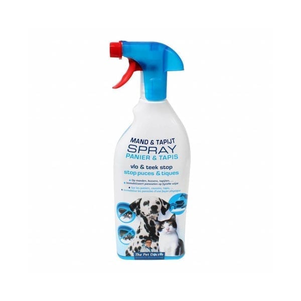 Tapijtspray Anti- Vlo en Teek 800 ml.