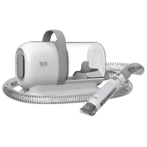 TAURO PRO LINE 7 in 1 Pet Grooming Kit with hair vacuum