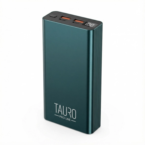 TAURO PRO LINE aluminium portable charger(Power Bank)