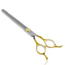 TAURO PRO LINE effileer schaar  18cm (7") 40T Golden Handles