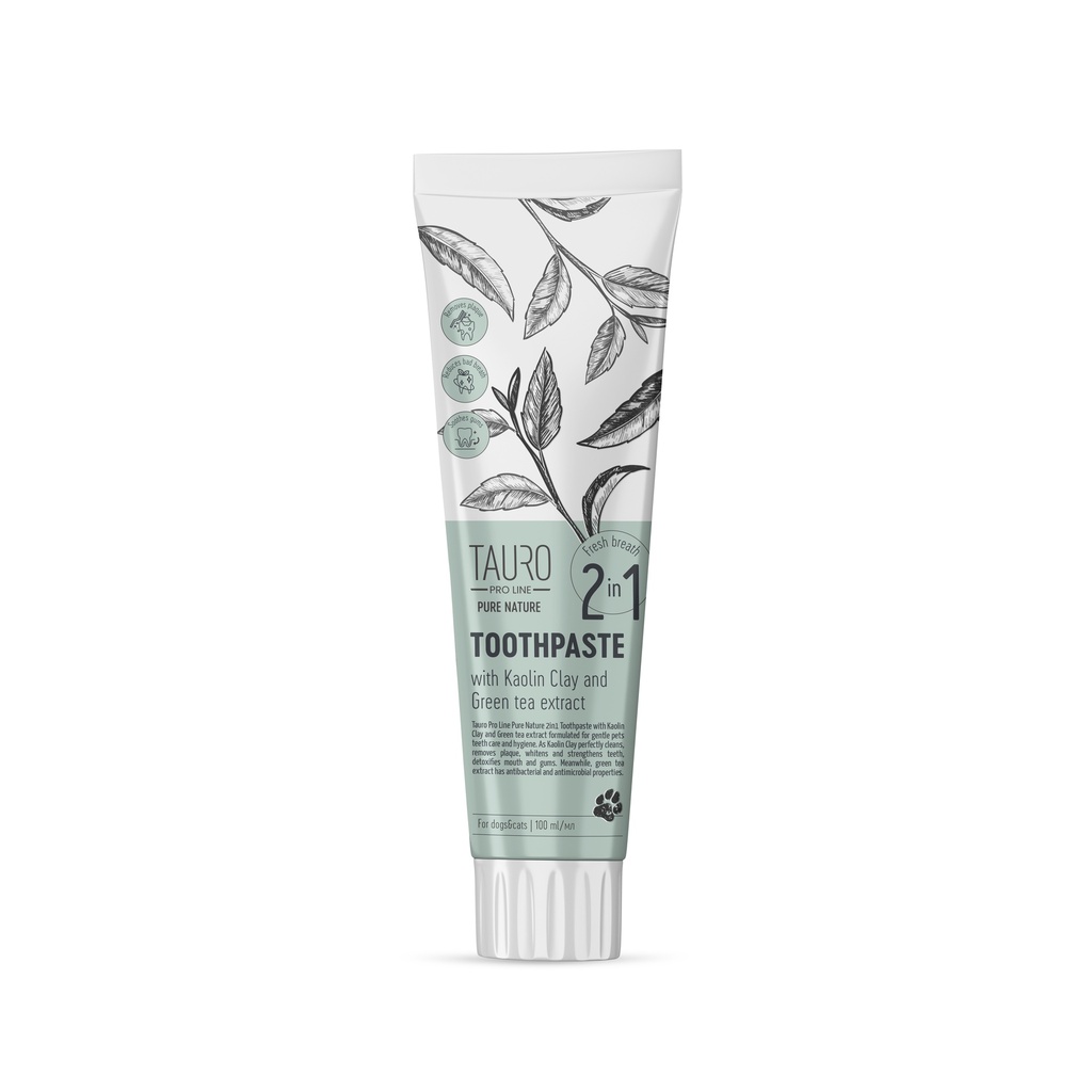 [1090216] TAURO PRO LINE PN toothpaste w Kaolin and Green Tea 100 ml.