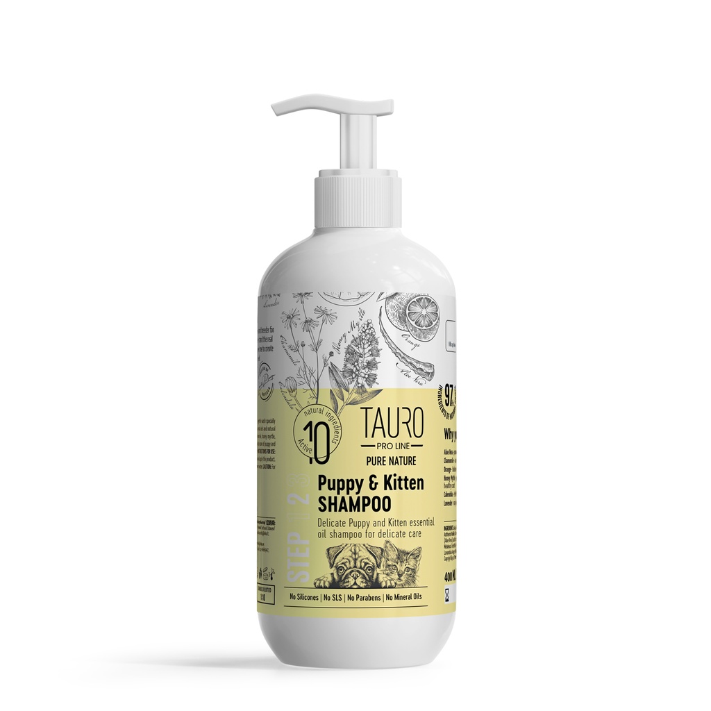 [1054024] TAURO PRO LINE Pure Nature Delicate Puppy 400 ml. Step2