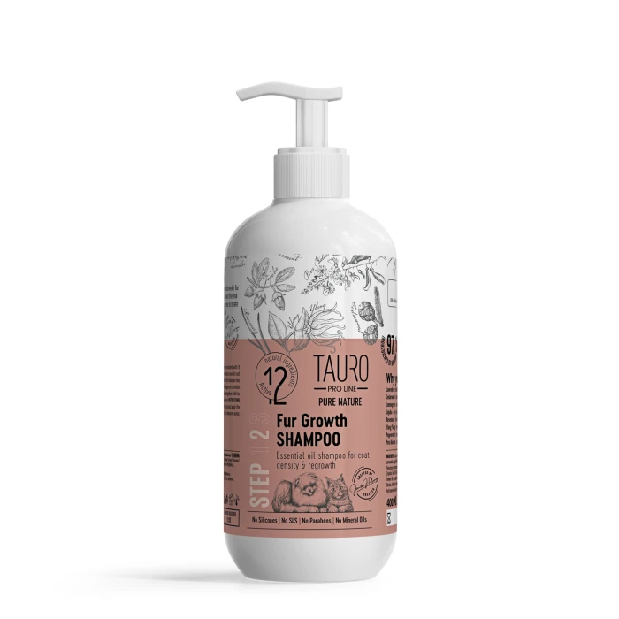 [1054020] TAURO PRO LINE Pure Nature Fur Growth 400 ml. Step2