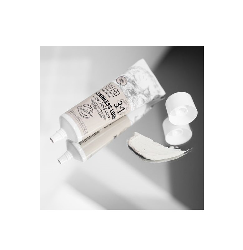 [1090022] TAURO PRO LINE Pure Nature Stainless look 3in1, natural clay
