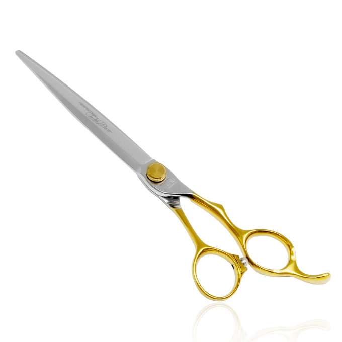 [1540605] TAURO PRO LINE Scissor 18cm (7") Golden Handles (Straight)