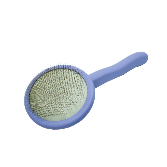 TAURO PRO LINE SLICKER Brush round purple, 9 x 19 cm,63542
