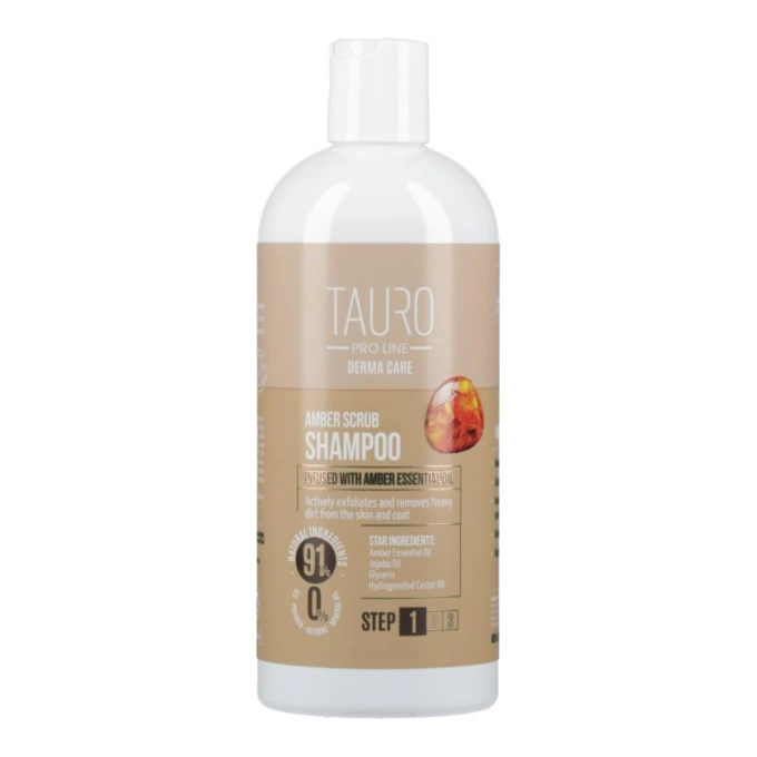 [1054047] TAURO PRO LINE UN Derma Care Amber Scrub Shampoo 400ml