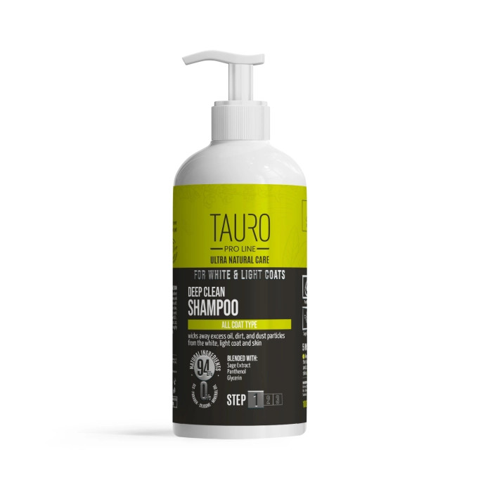 [1051043] TAURO PRO LINE UN Stap1 White Deep Clean Shampoo 1L
