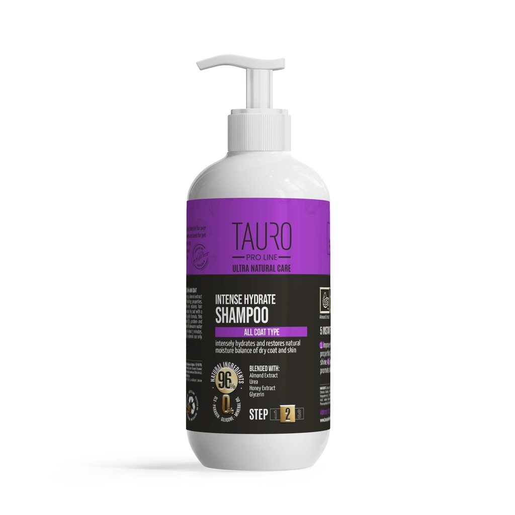 [1052000] TAURO PRO LINE UN Stap2 Intense Hydrate Shampoo 400 ml.