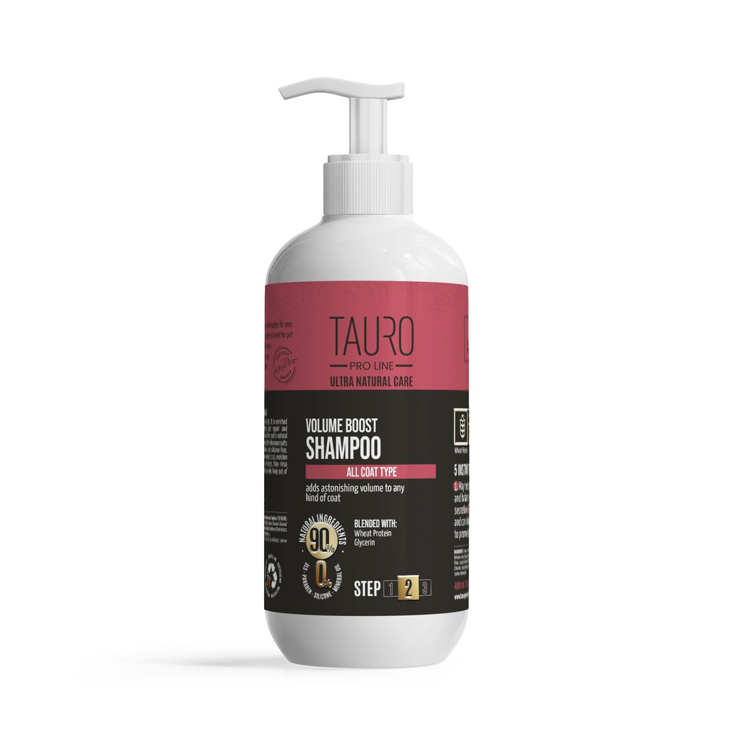 [1052040] TAURO PRO LINE UN Stap2 Volume Boost Shampoo 400 ml.