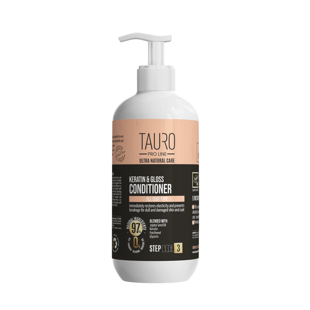 [1053010] TAURO PRO LINE UN Stap3 Conditioner with Keratin 400 ml.
