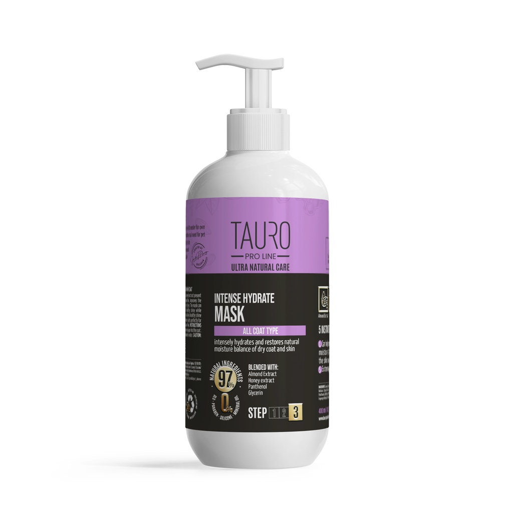 [1053000] TAURO PRO LINE UN Stap3 Intense Hydrate Mask  400 ml.