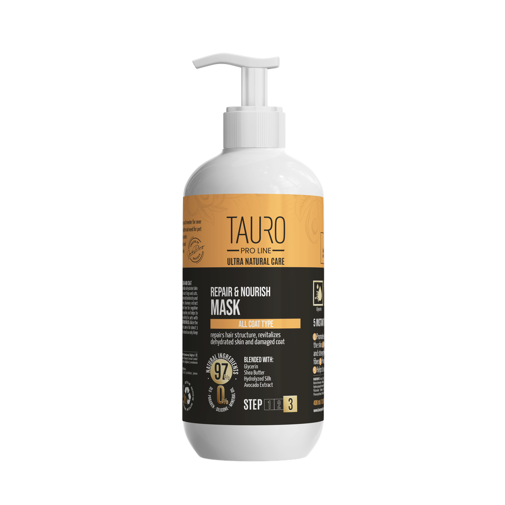 [1053030] TAURO PRO LINE UN Stap3 Repair and Nourish Mask  400 ml.