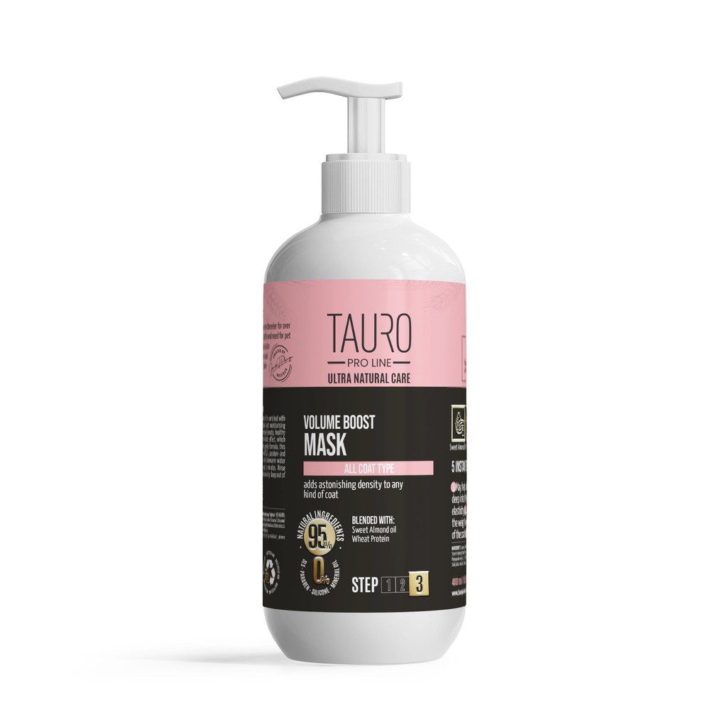 [1053040] TAURO PRO LINE UN Stap3 Volume Boost Mask 400 ml.
